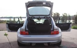 1999 BMW M Coupe in Arctic Silver Metallic over Dark Gray & Black Nappa