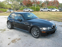 1999 BMW M Coupe in Cosmos Black Metallic over Black Nappa - Front 3/4