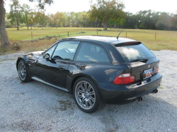 1999 BMW M Coupe in Cosmos Black Metallic over Black Nappa - Rear 3/4