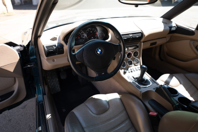 1999 BMW M Coupe in Boston Green Metallic over Dark Beige Oregon
