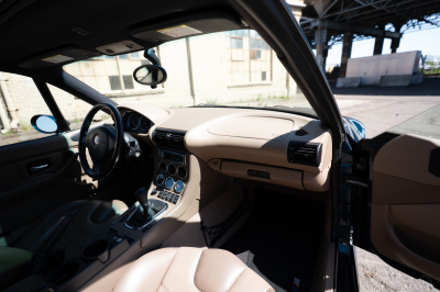 1999 BMW M Coupe in Boston Green Metallic over Dark Beige Oregon