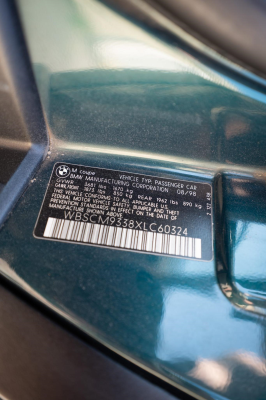 1999 BMW M Coupe in Boston Green Metallic over Dark Beige Oregon