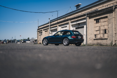1999 BMW M Coupe in Boston Green Metallic over Dark Beige Oregon