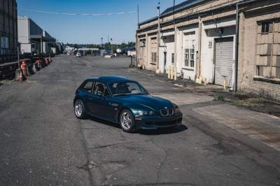 1999 BMW M Coupe in Boston Green Metallic over Dark Beige Oregon