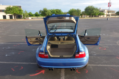 1999 BMW M Coupe in Estoril Blue Metallic over Dark Beige Oregon