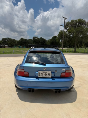 1999 BMW M Coupe in Estoril Blue Metallic over Dark Beige Oregon