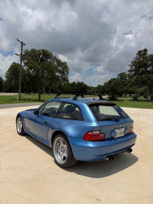1999 BMW M Coupe in Estoril Blue Metallic over Dark Beige Oregon