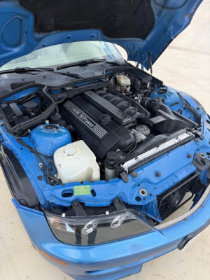 1999 BMW M Coupe in Estoril Blue Metallic over Dark Beige Oregon