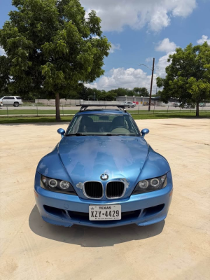 1999 BMW M Coupe in Estoril Blue Metallic over Dark Beige Oregon