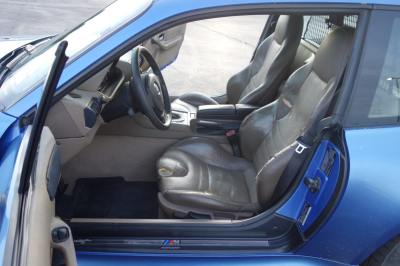 1999 BMW M Coupe in Estoril Blue Metallic over Dark Beige Oregon
