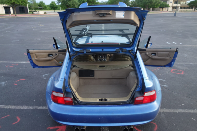 1999 BMW M Coupe in Estoril Blue Metallic over Dark Beige Oregon