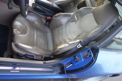 1999 BMW M Coupe in Estoril Blue Metallic over Dark Beige Oregon