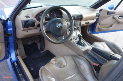1999 BMW M Coupe in Estoril Blue Metallic over Dark Beige Oregon