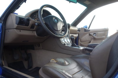 1999 BMW M Coupe in Estoril Blue Metallic over Dark Beige Oregon