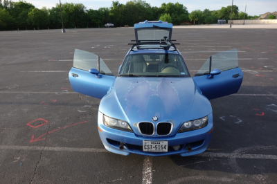 1999 BMW M Coupe in Estoril Blue Metallic over Dark Beige Oregon