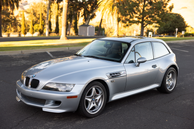 1999 BMW M Coupe in Arctic Silver Metallic over Dark Gray & Black Nappa