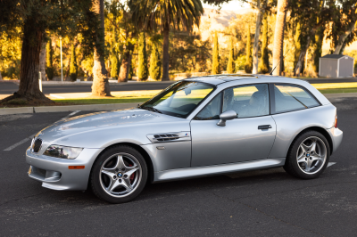 1999 BMW M Coupe in Arctic Silver Metallic over Dark Gray & Black Nappa