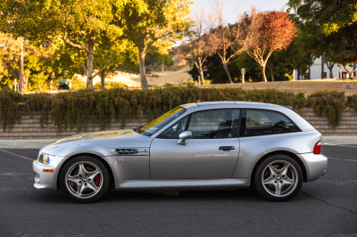 1999 BMW M Coupe in Arctic Silver Metallic over Dark Gray & Black Nappa