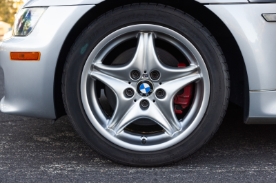 1999 BMW M Coupe in Arctic Silver Metallic over Dark Gray & Black Nappa