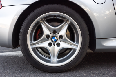 1999 BMW M Coupe in Arctic Silver Metallic over Dark Gray & Black Nappa
