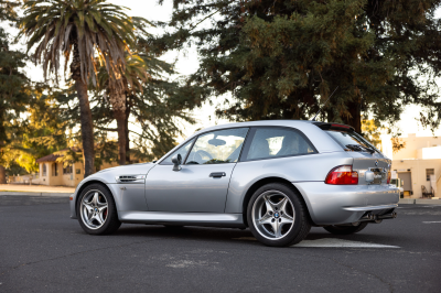 1999 BMW M Coupe in Arctic Silver Metallic over Dark Gray & Black Nappa