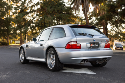1999 BMW M Coupe in Arctic Silver Metallic over Dark Gray & Black Nappa