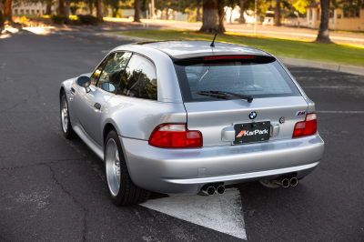 1999 BMW M Coupe in Arctic Silver Metallic over Dark Gray & Black Nappa