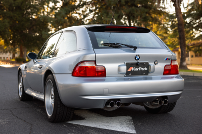 1999 BMW M Coupe in Arctic Silver Metallic over Dark Gray & Black Nappa