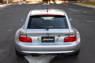 1999 BMW M Coupe in Arctic Silver Metallic over Dark Gray & Black Nappa