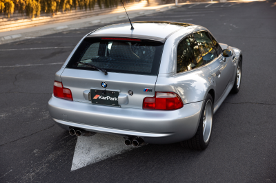 1999 BMW M Coupe in Arctic Silver Metallic over Dark Gray & Black Nappa