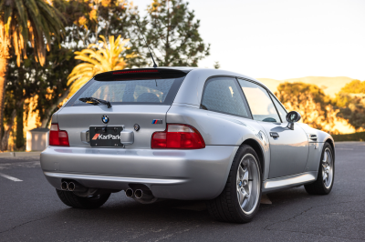 1999 BMW M Coupe in Arctic Silver Metallic over Dark Gray & Black Nappa