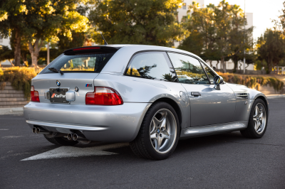 1999 BMW M Coupe in Arctic Silver Metallic over Dark Gray & Black Nappa