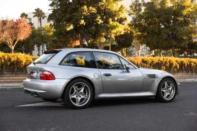 1999 BMW M Coupe in Arctic Silver Metallic over Dark Gray & Black Nappa