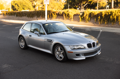 1999 BMW M Coupe in Arctic Silver Metallic over Dark Gray & Black Nappa