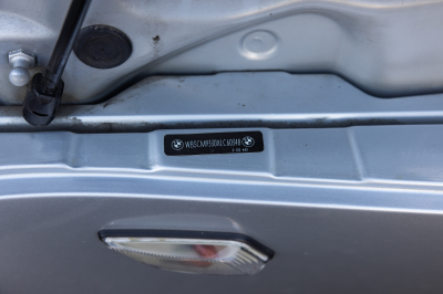 1999 BMW M Coupe in Arctic Silver Metallic over Dark Gray & Black Nappa