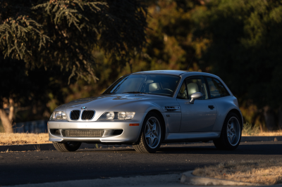 1999 BMW M Coupe in Arctic Silver Metallic over Dark Gray & Black Nappa
