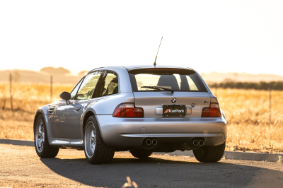1999 BMW M Coupe in Arctic Silver Metallic over Dark Gray & Black Nappa