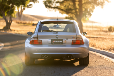 1999 BMW M Coupe in Arctic Silver Metallic over Dark Gray & Black Nappa