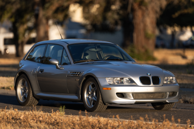 1999 BMW M Coupe in Arctic Silver Metallic over Dark Gray & Black Nappa