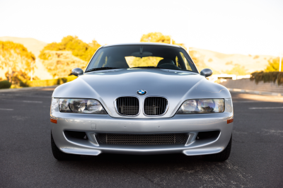 1999 BMW M Coupe in Arctic Silver Metallic over Dark Gray & Black Nappa