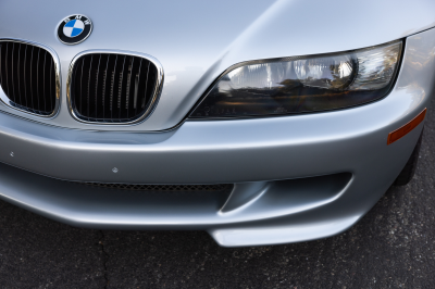 1999 BMW M Coupe in Arctic Silver Metallic over Dark Gray & Black Nappa