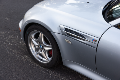 1999 BMW M Coupe in Arctic Silver Metallic over Dark Gray & Black Nappa