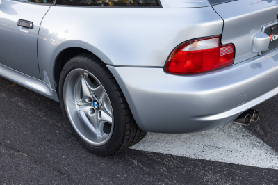 1999 BMW M Coupe in Arctic Silver Metallic over Dark Gray & Black Nappa