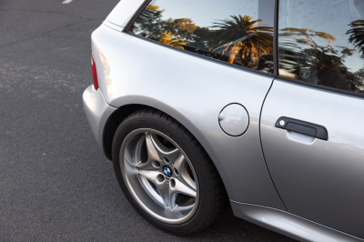 1999 BMW M Coupe in Arctic Silver Metallic over Dark Gray & Black Nappa