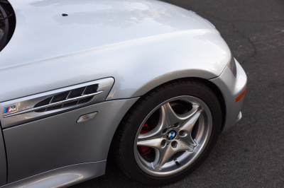 1999 BMW M Coupe in Arctic Silver Metallic over Dark Gray & Black Nappa