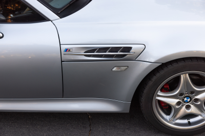 1999 BMW M Coupe in Arctic Silver Metallic over Dark Gray & Black Nappa