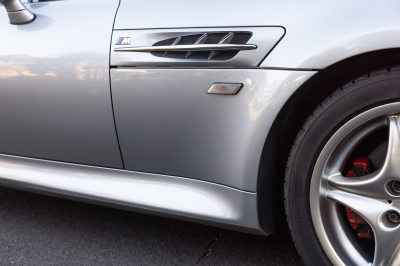 1999 BMW M Coupe in Arctic Silver Metallic over Dark Gray & Black Nappa