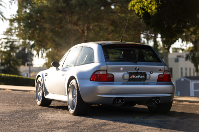 1999 BMW M Coupe in Arctic Silver Metallic over Dark Gray & Black Nappa