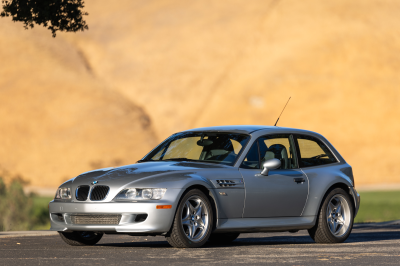 1999 BMW M Coupe in Arctic Silver Metallic over Dark Gray & Black Nappa