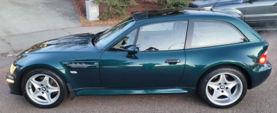 1999 BMW M Coupe in Boston Green Metallic over Dark Beige Oregon